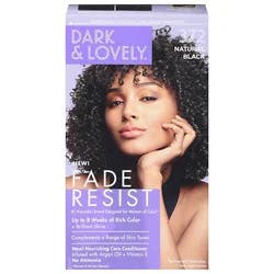 Softsheen-Carson Dark And Lovely Natural Black Fade Resist Rich Conditioning Hair Color - Each