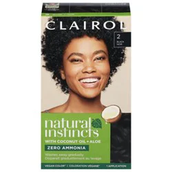 Clairol Natural Instincts Hair Color Non-Permanent Black 36 - Each