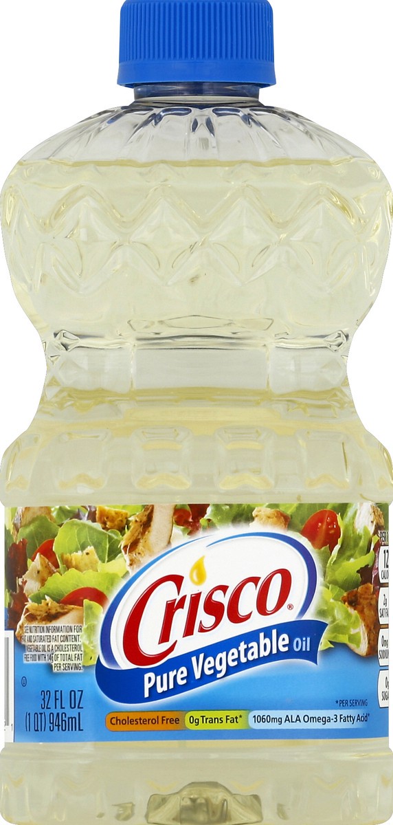 slide 1 of 5, Crisco Vegetable Oil 32 oz, 32 oz