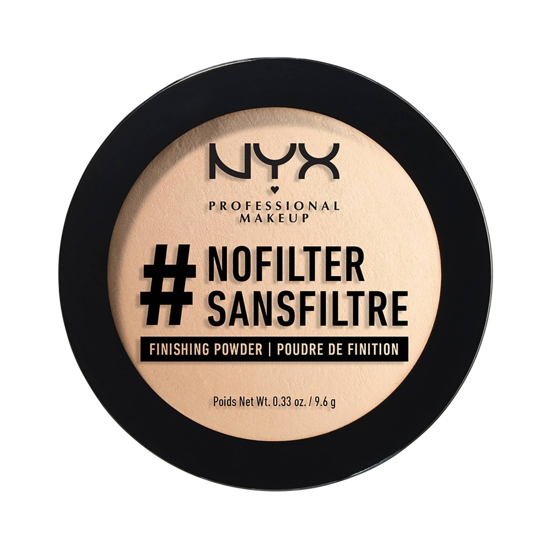 slide 1 of 4, NYX Professional Makeup Nofilter Finishing Pressed Powder - Setting Powder - Porcelain - 0.33oz, 0.33 oz