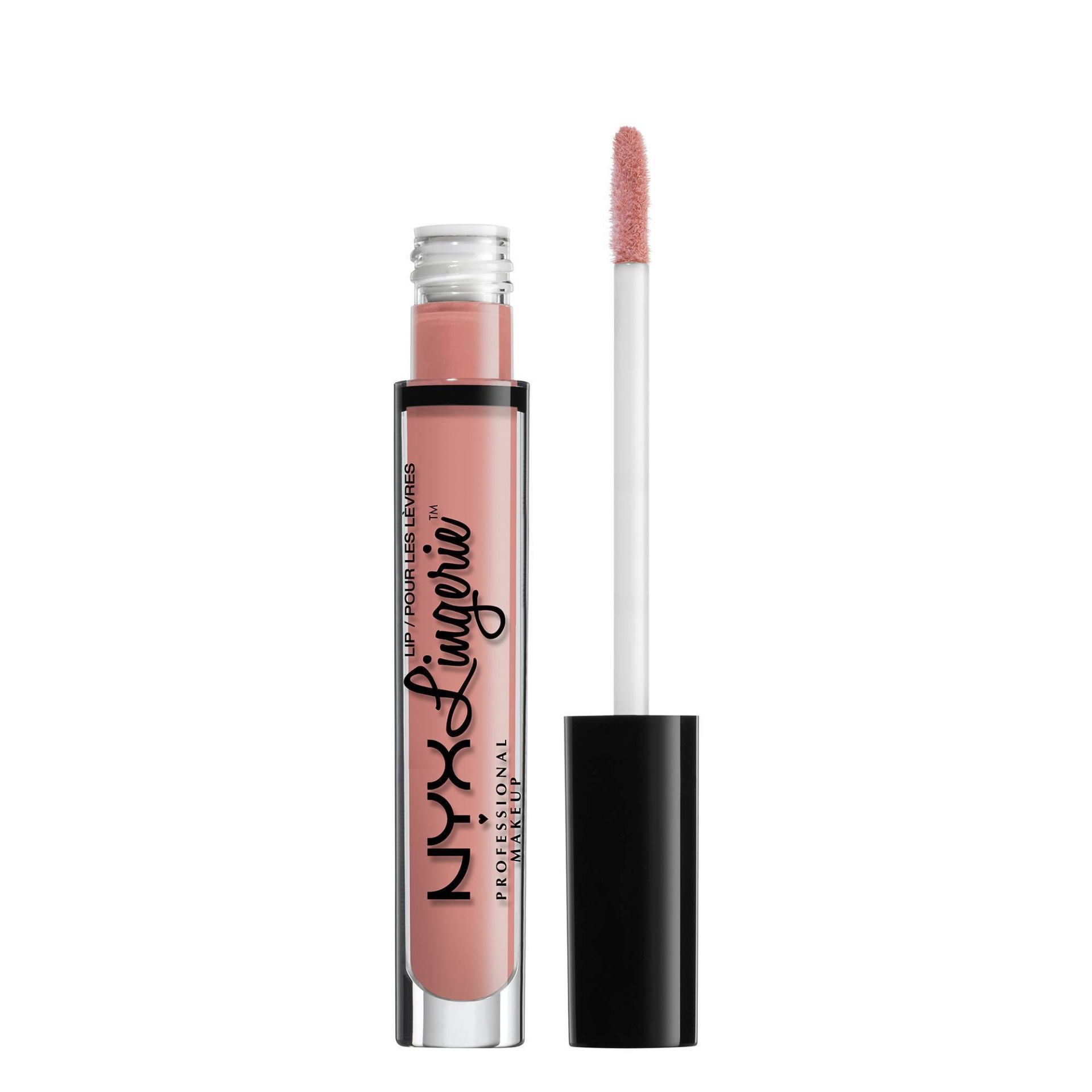 slide 1 of 5, NYX Professional Makeup Lip Lingerie Lipstick - Silk Indulgence, 0.13 fl oz