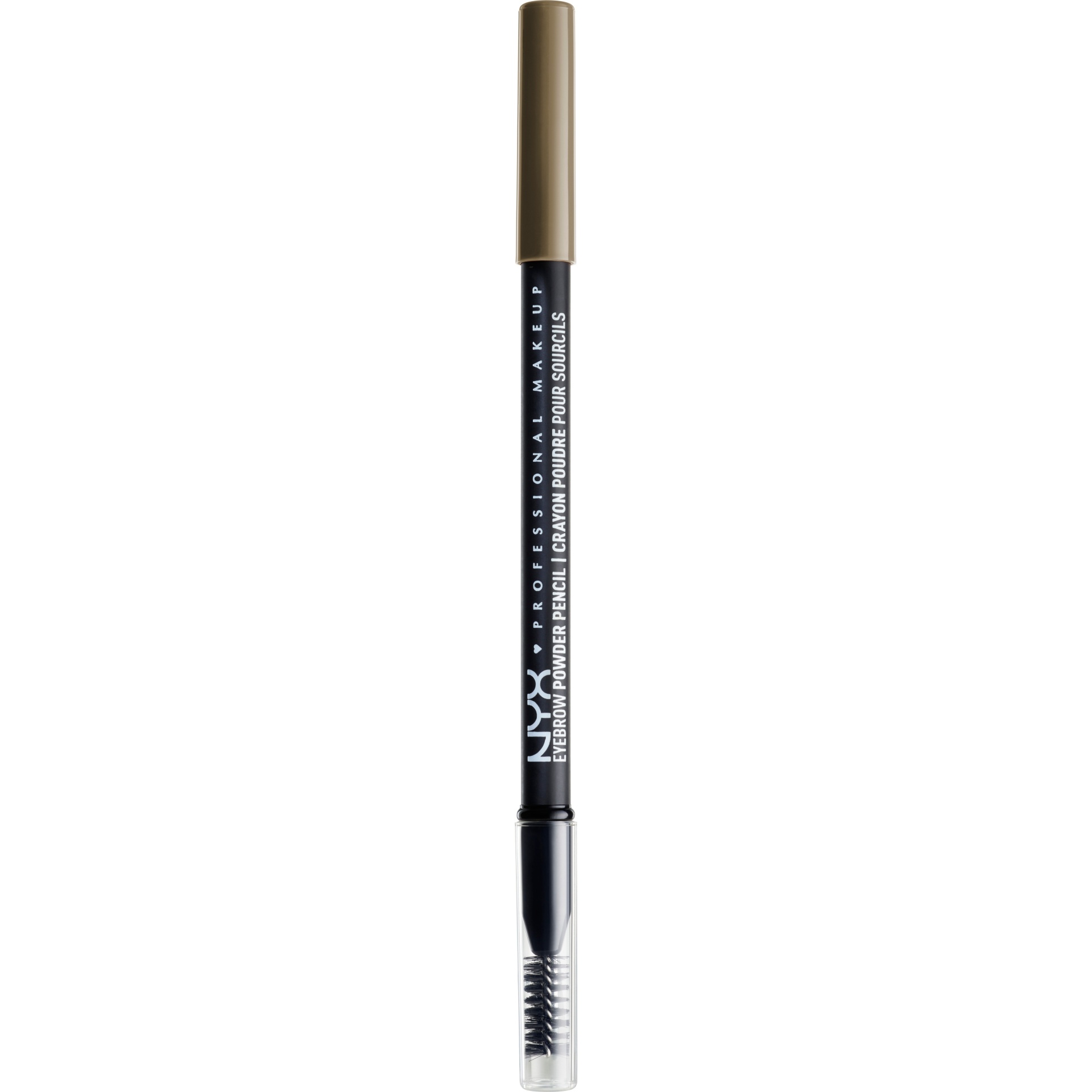 slide 1 of 3, NYX Professional Makeup Eyebrow Powder Pencil Taupe 0.049oz, 0.049 oz