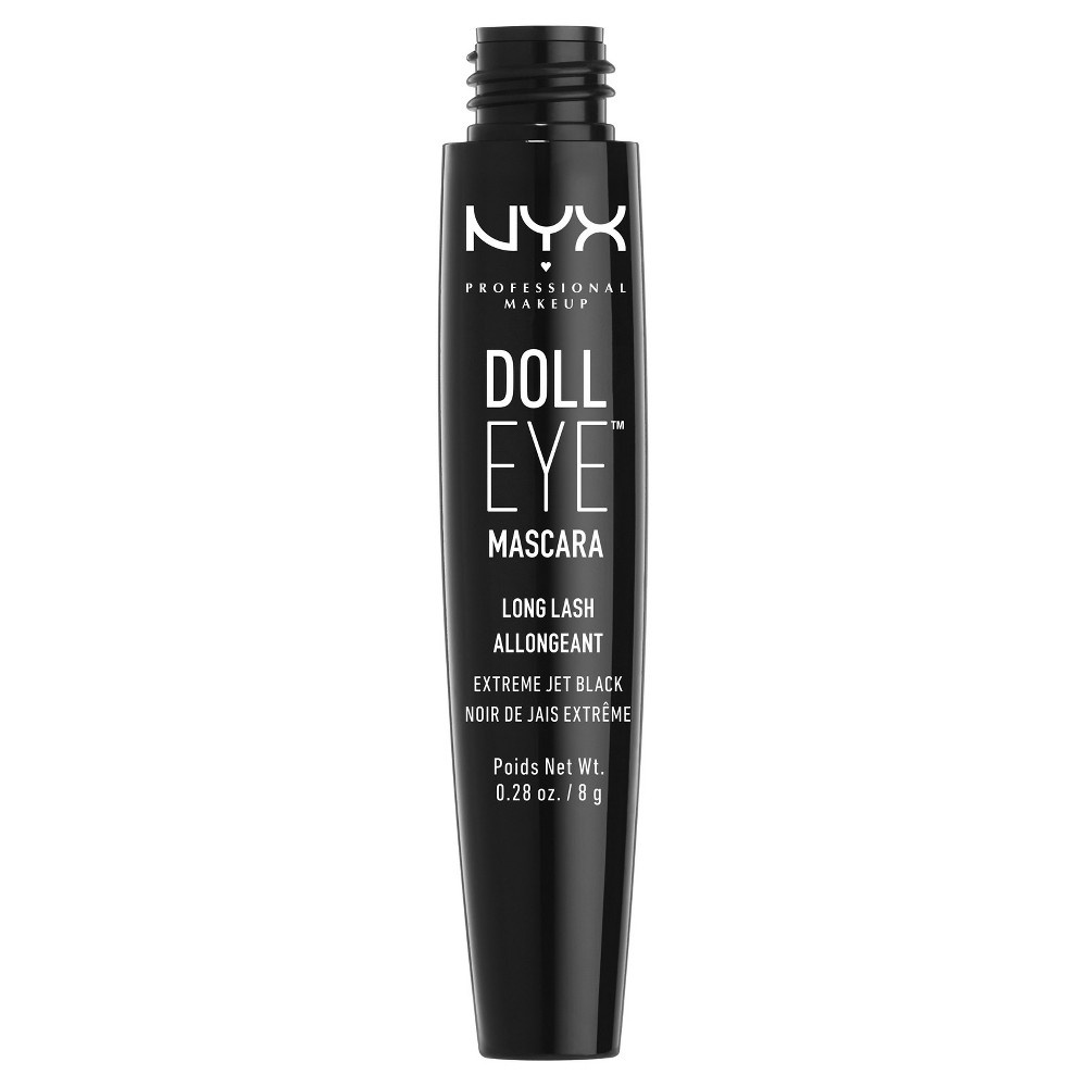 slide 2 of 3, NYX Professional Makeup Doll Long Lash Eye Waterproof Mascara - Black, 0.28 fl oz