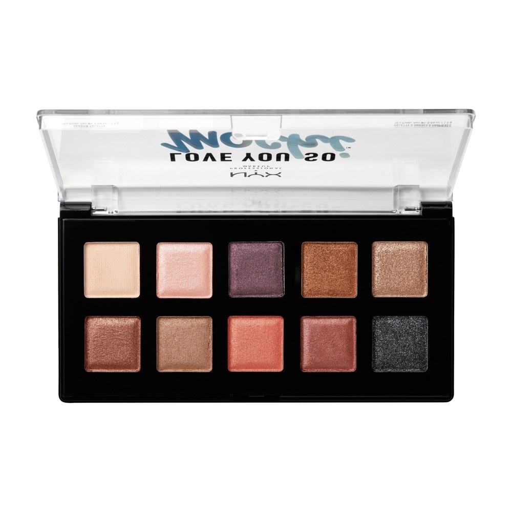 slide 2 of 3, NYX Professional Makeup Love You So Mochi Eyeshadow Palette Sleek And Chic, 1 ct