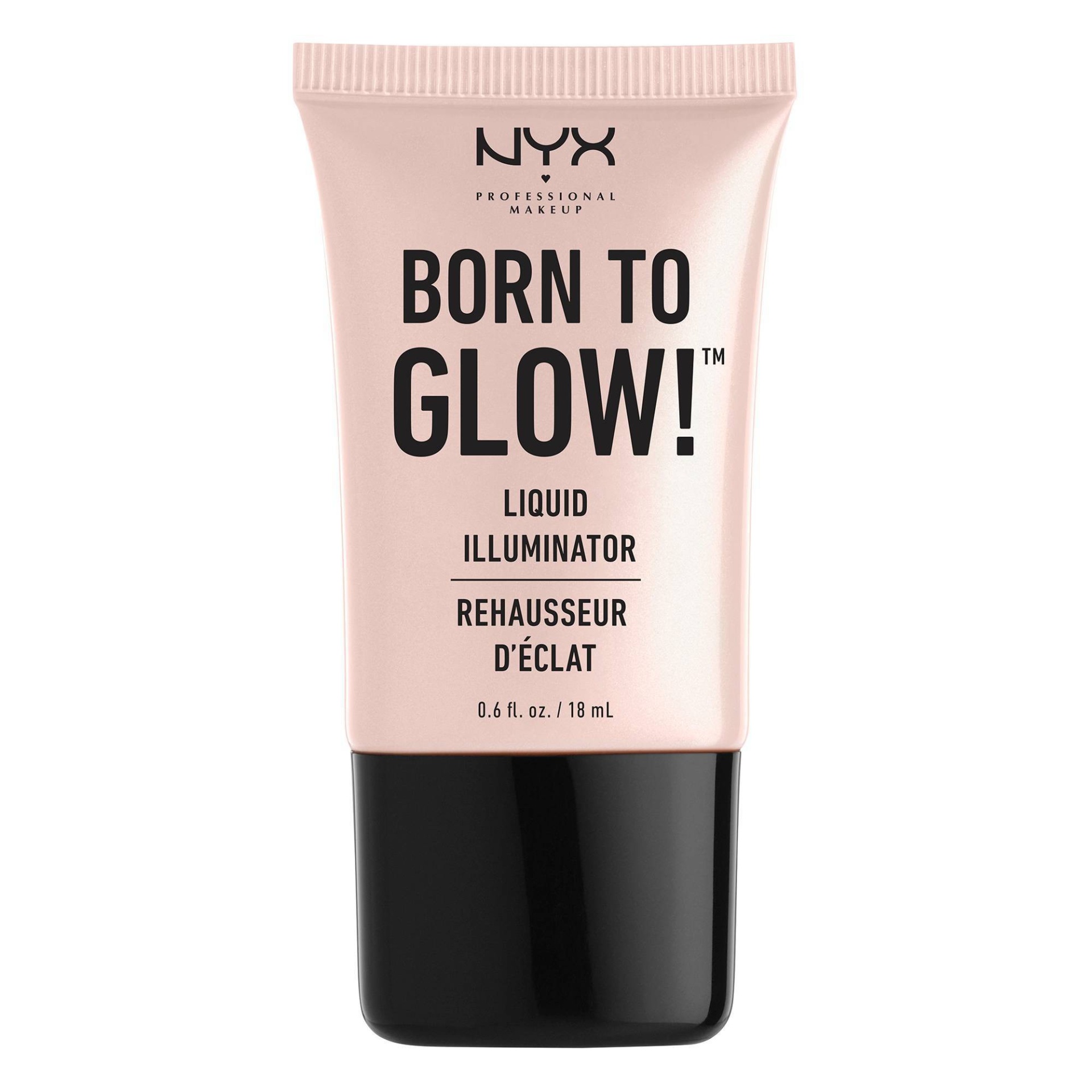 slide 1 of 6, NYX Professional Makeup Born To Glow Liquid Illuminator - Sunbeam - 0.6 fl oz, 0.6 fl oz