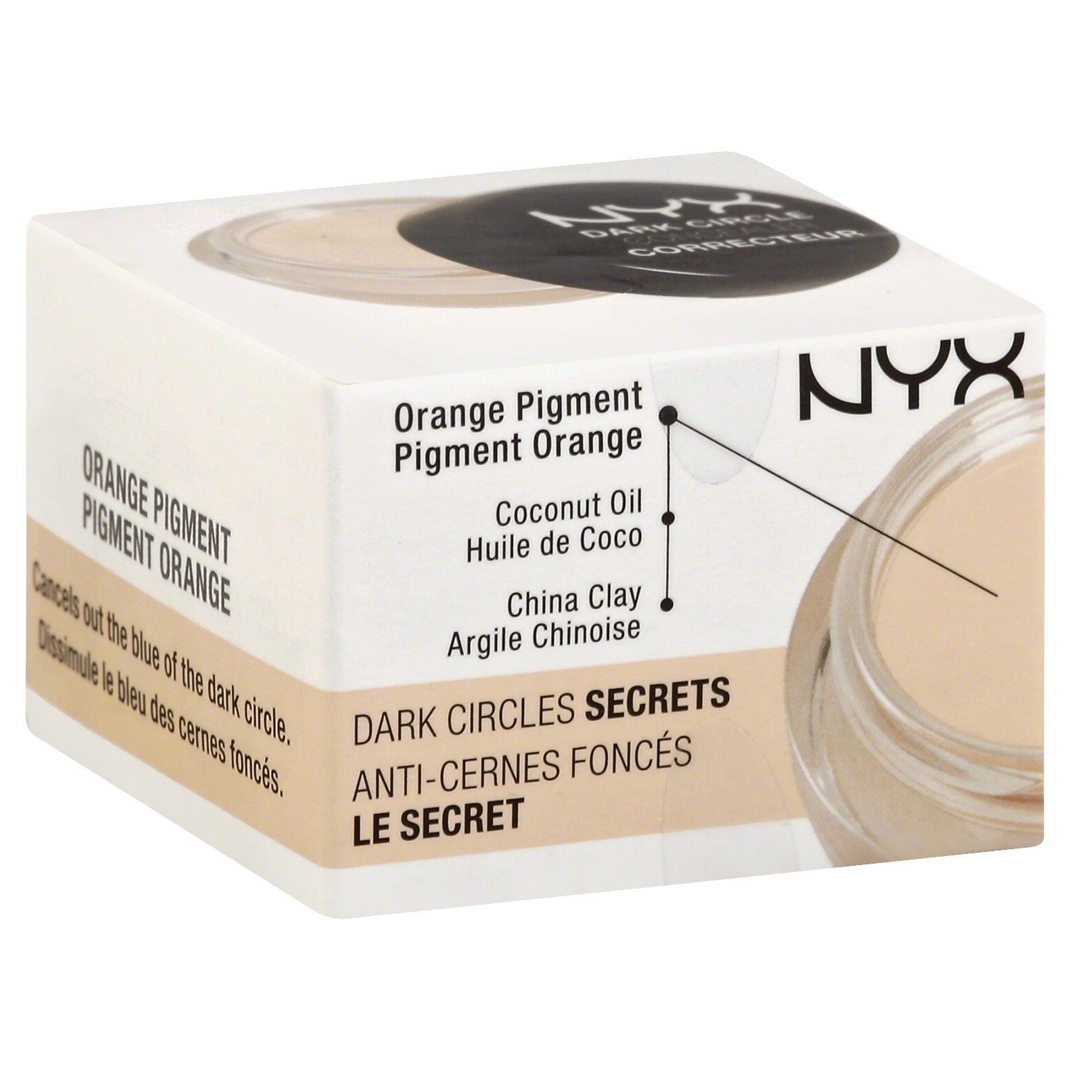slide 1 of 9, NYX Professional Makeup Dark Circle Concealer Fair, 0.1 oz
