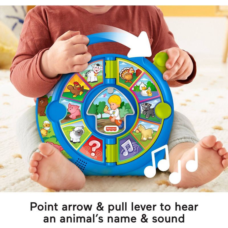 slide 3 of 6, Fisher-Price Little People World of Animals See 'n Say, 1 ct