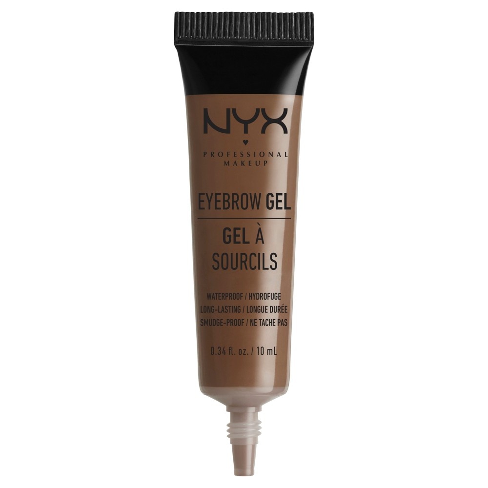 slide 2 of 2, NYX Professional Makeup Eyebrow Gel Chocolate, 0.34 fl oz