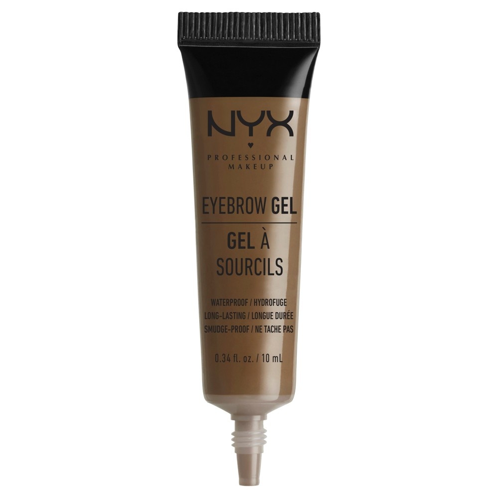 slide 2 of 2, NYX Professional Makeup Eyebrow Gel Brunette, 0.34 fl oz