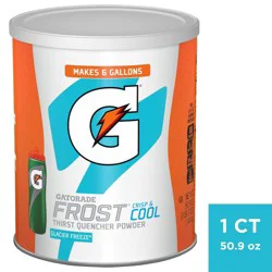 Gatorade Frost Glacier Freeze Sports Drink Mix - 50.9oz Canister