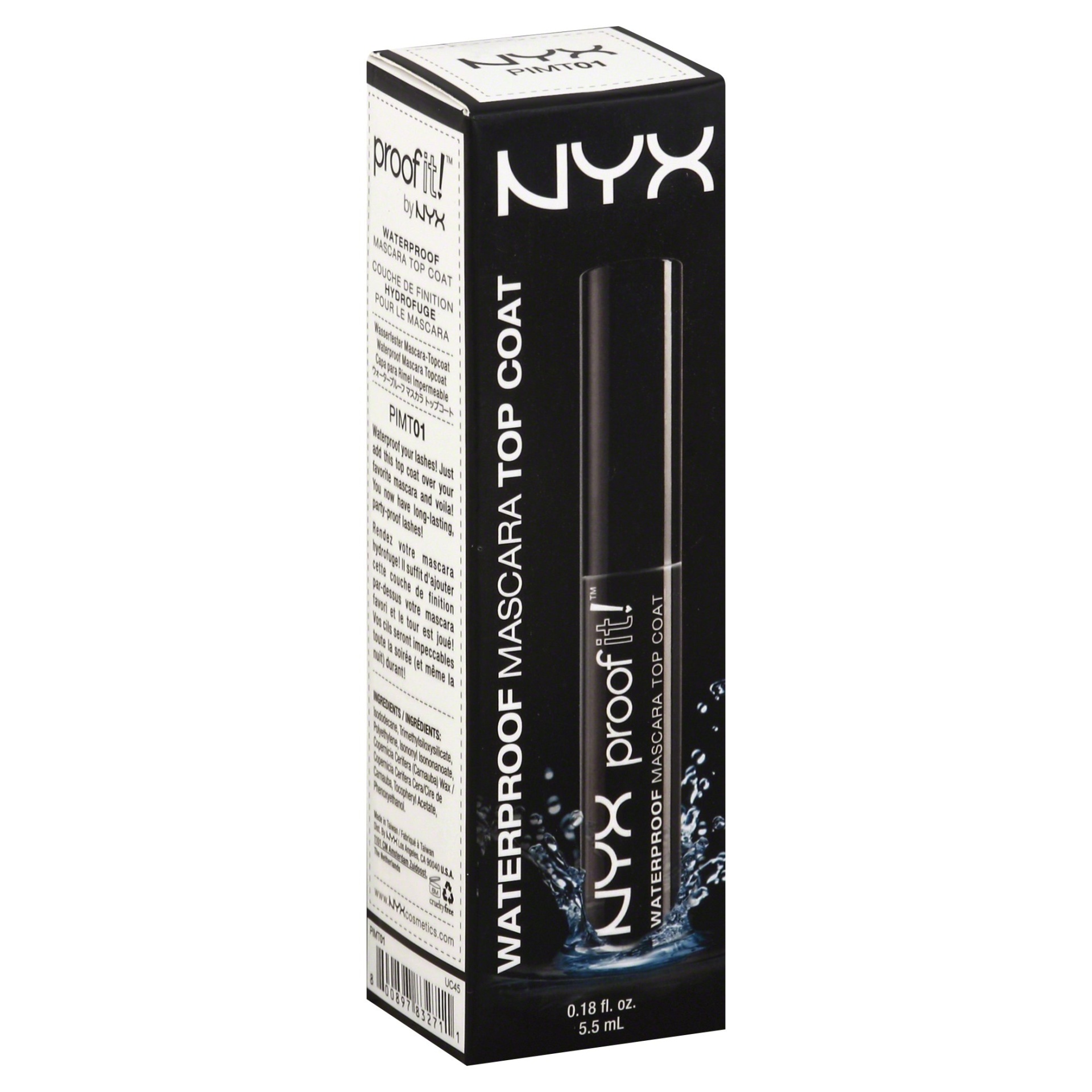 slide 1 of 6, NYX Professional Makeup Proof It Mascara Top Coat, 1 ct