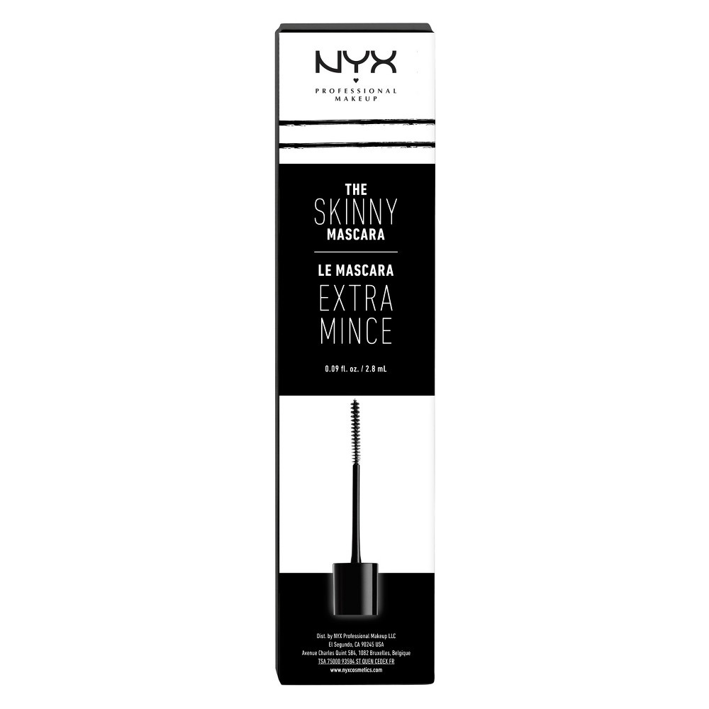 slide 4 of 5, NYX Professional Makeup The Skinny Mascara Black, 1 ct