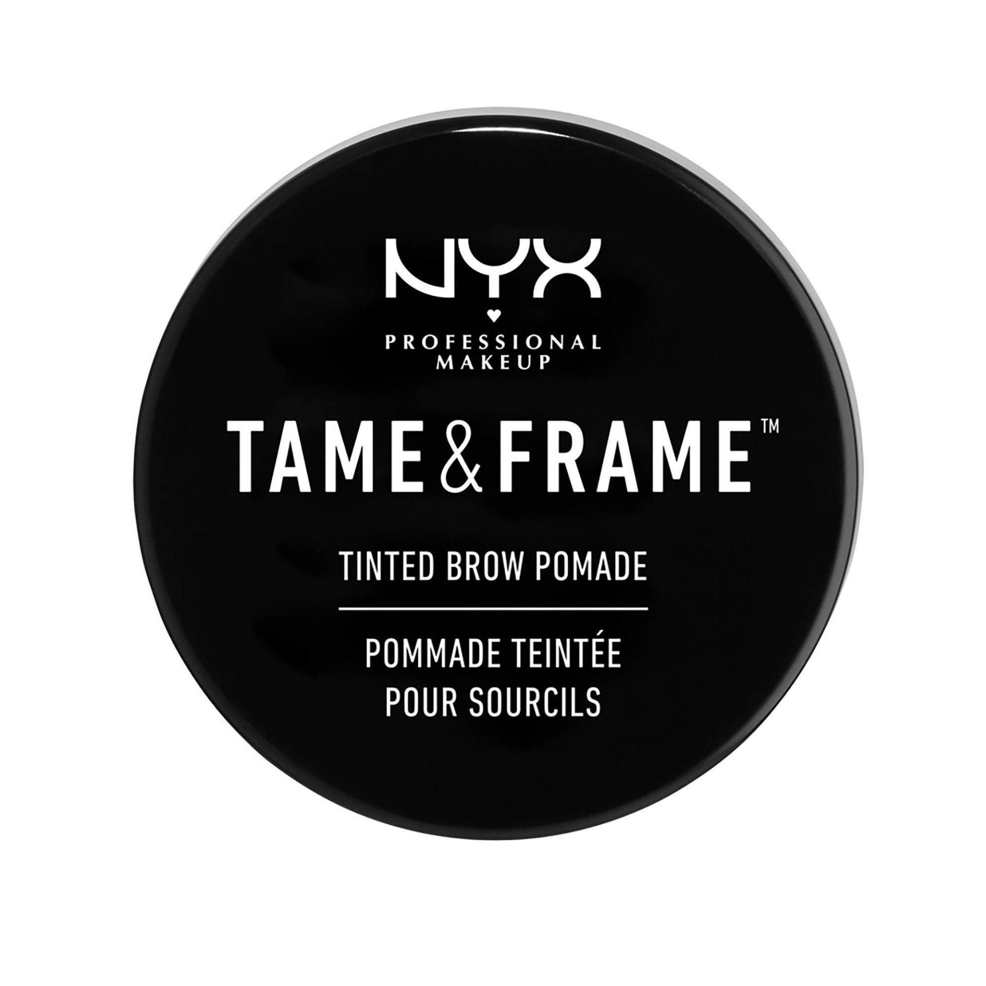 slide 1 of 3, NYX Professional Makeup Tame & Frame Tinted Brow Pomade Chocolate, 0.18 oz