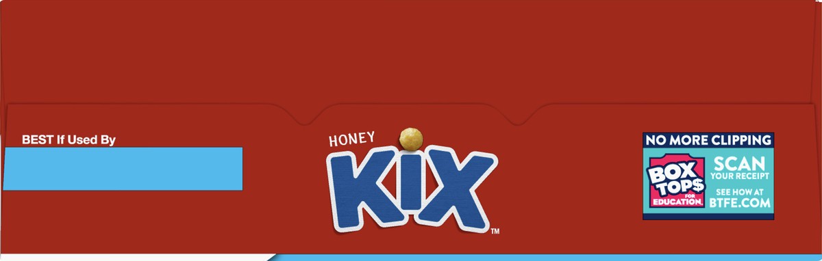 slide 12 of 13, Kix Family Size Honey Cereal 18 oz, 18 oz