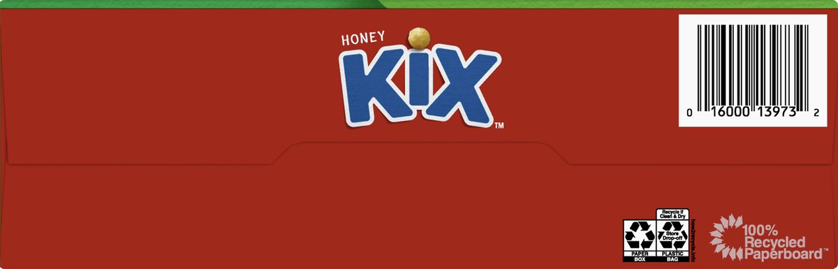 slide 3 of 13, Kix Family Size Honey Cereal 18 oz, 18 oz