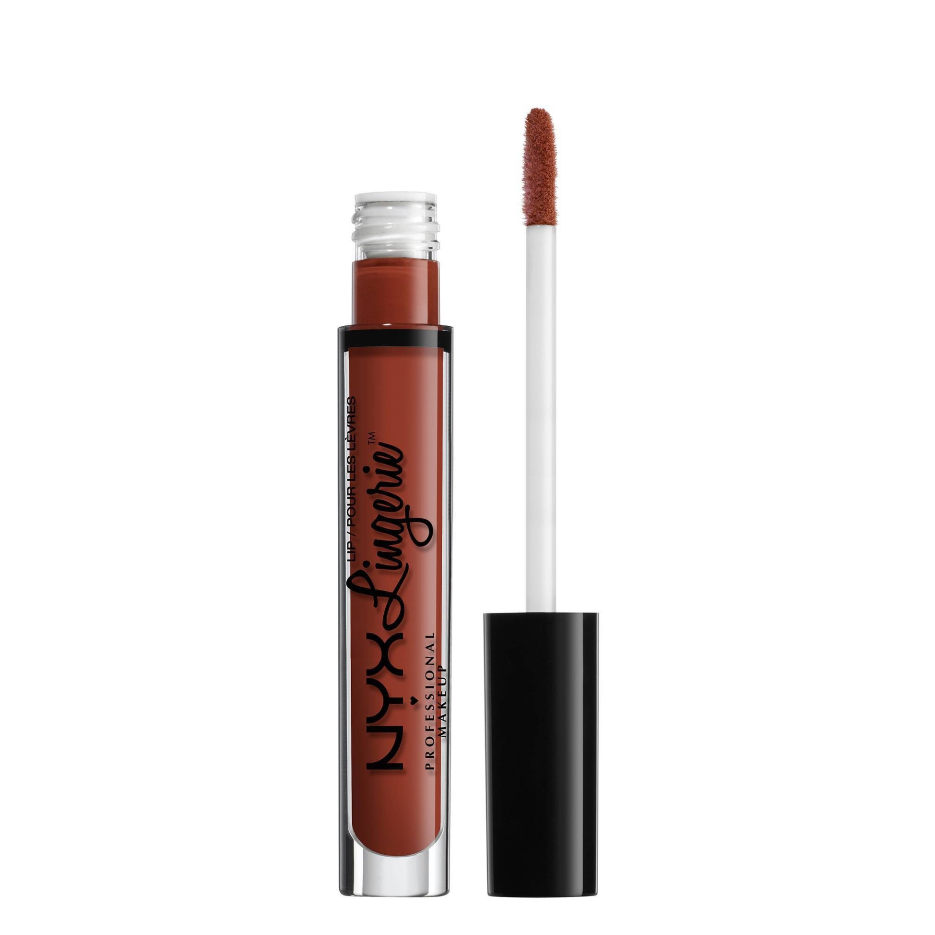 slide 1 of 4, NYX Professional Makeup Lip Lingerie Lipstick - Exotic - 0.13 fl oz, 1 ct