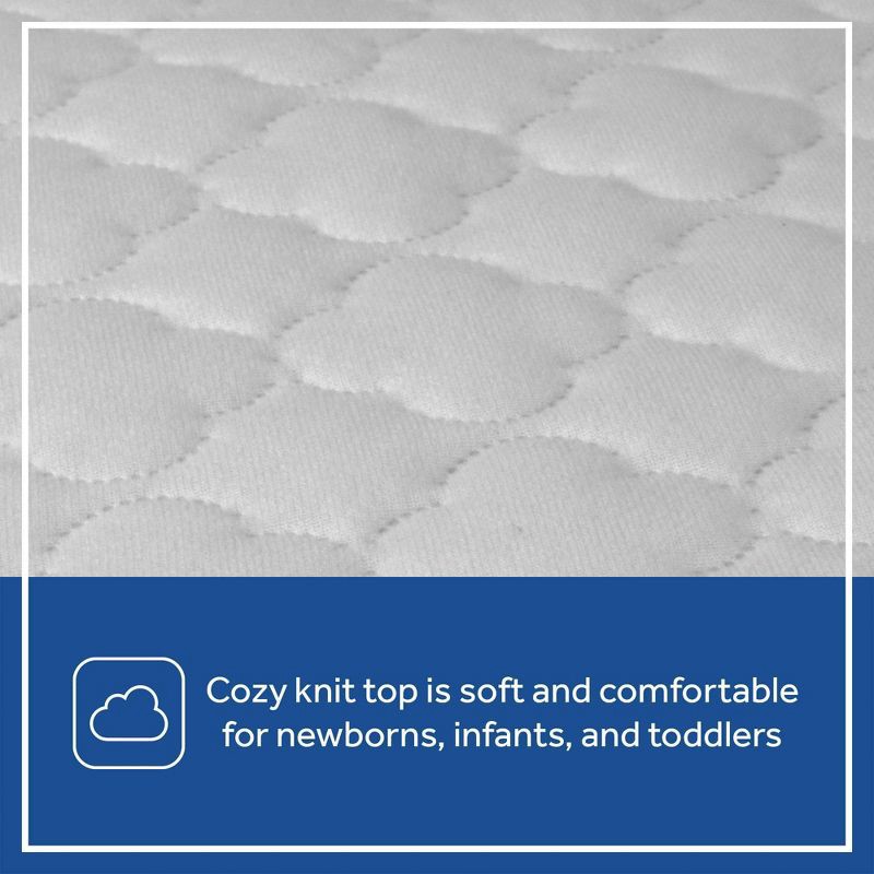 slide 3 of 14, Sealy Cozy Dreams Waterproof Quilted Fitted Crib & Toddler Mattress Pad, 1 ct