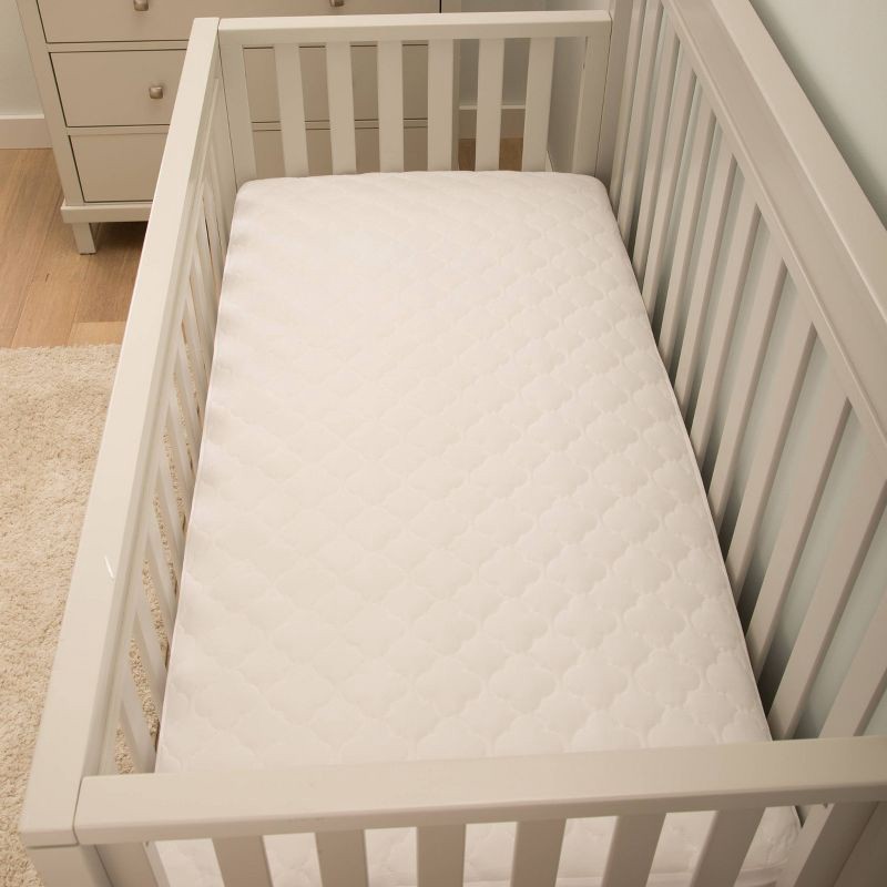 slide 12 of 14, Sealy Cozy Dreams Waterproof Quilted Fitted Crib & Toddler Mattress Pad, 1 ct