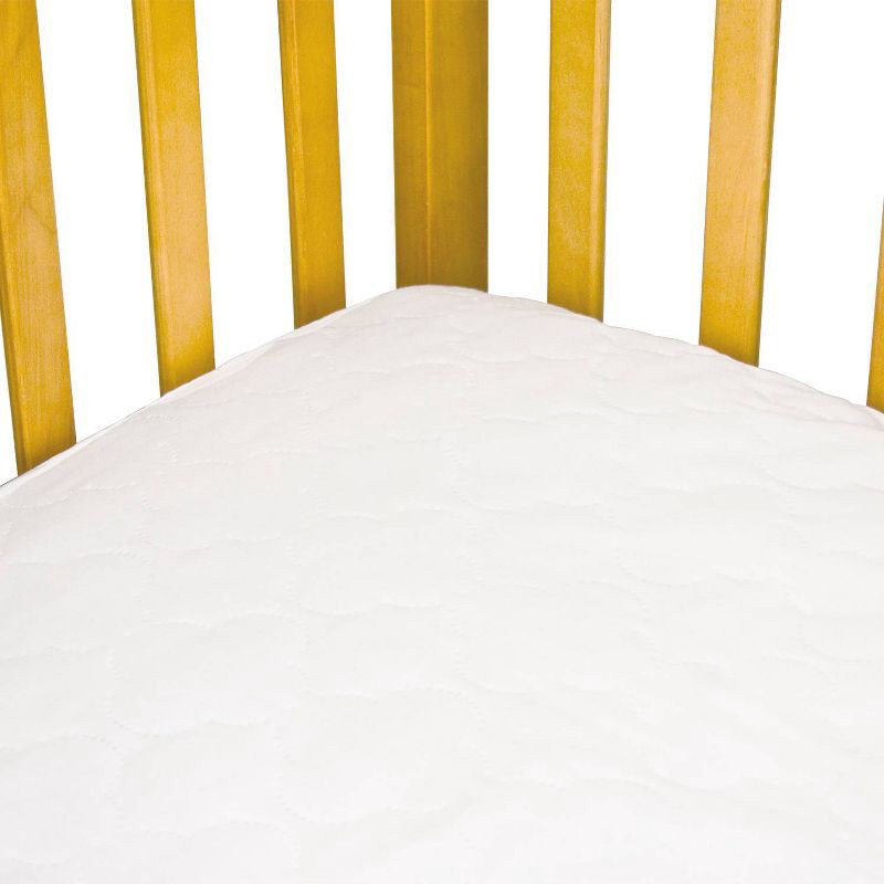 slide 14 of 14, Sealy Cozy Dreams Waterproof Quilted Fitted Crib & Toddler Mattress Pad, 1 ct