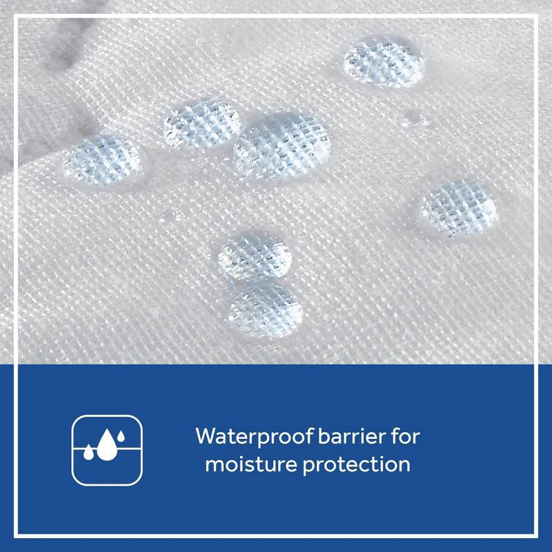 slide 6 of 14, Sealy Cozy Dreams Waterproof Quilted Fitted Crib & Toddler Mattress Pad, 1 ct