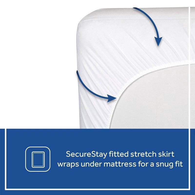 slide 8 of 14, Sealy Cozy Dreams Waterproof Quilted Fitted Crib & Toddler Mattress Pad, 1 ct