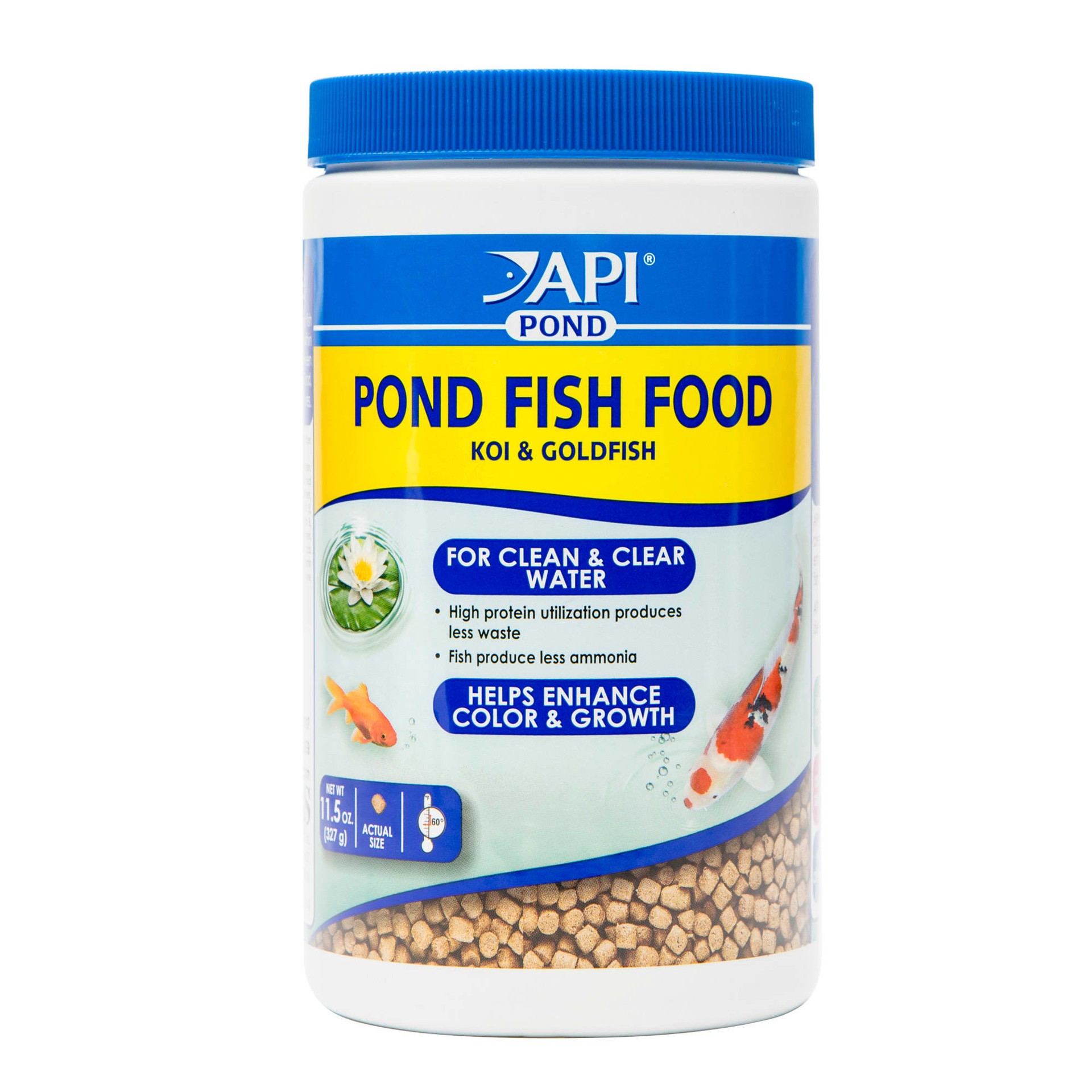 slide 1 of 1, API Pond Fish Food, 11.5 oz