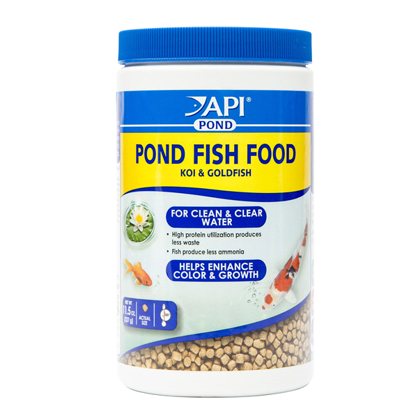 slide 1 of 1, API Pond Fish Food, 11.5 oz