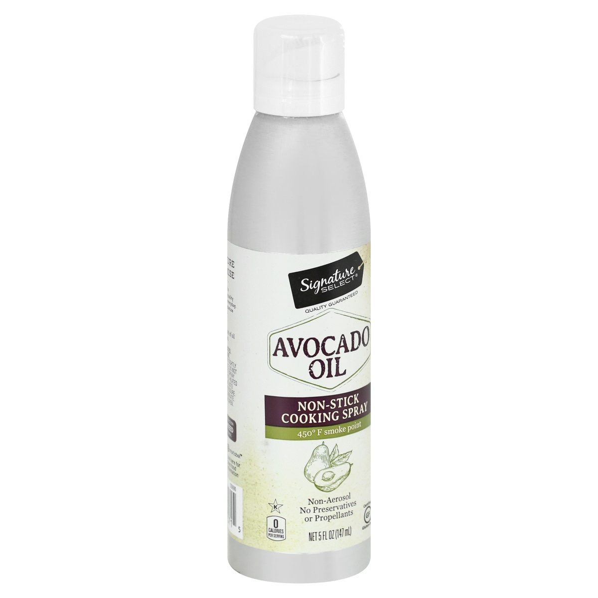 slide 2 of 9, Signature Select Avocado Oil Non-Stick Cooking Spray 5 oz, 5 fl oz