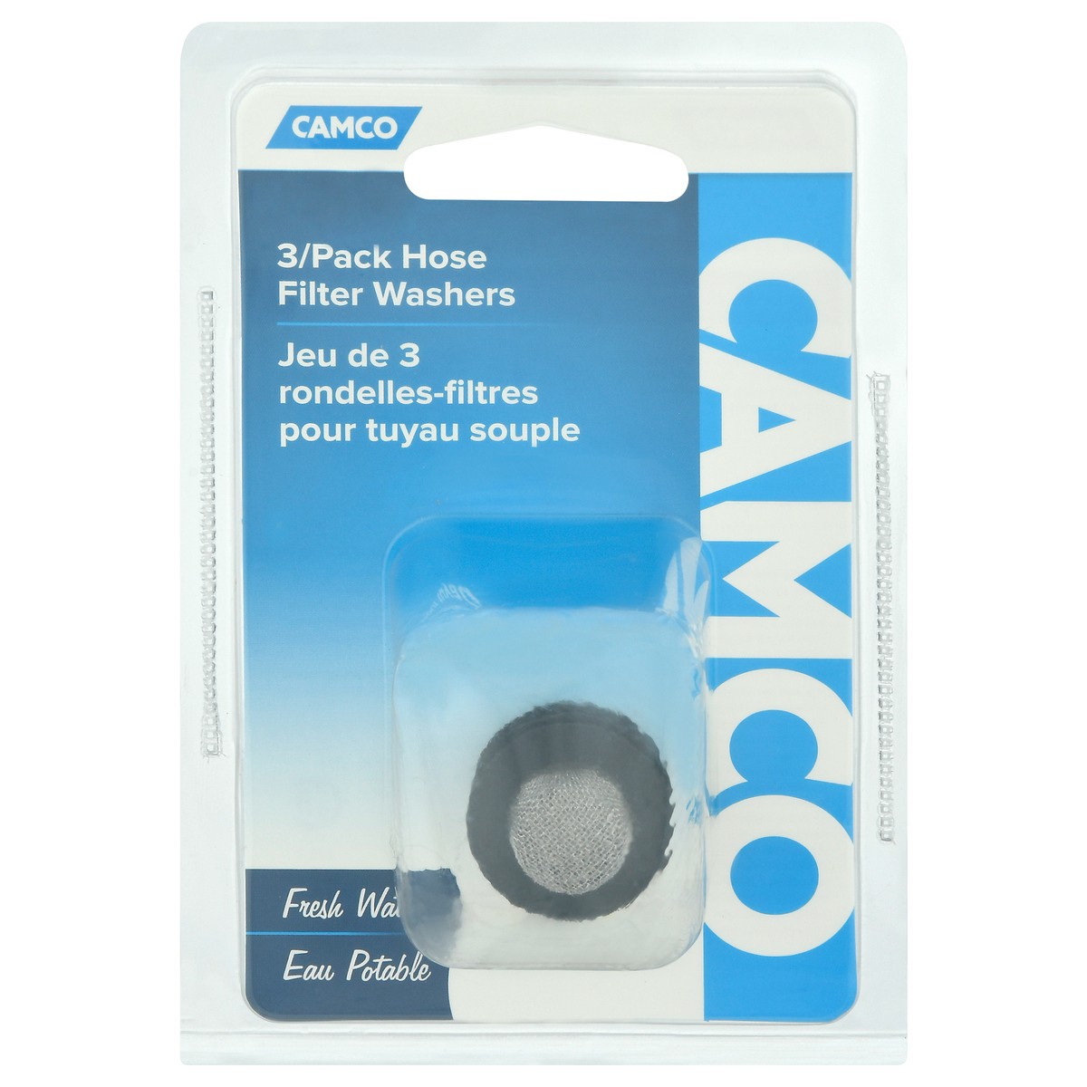slide 5 of 10, Camco Fresh Water Hose Filter Washers 3 ea, 3 ct