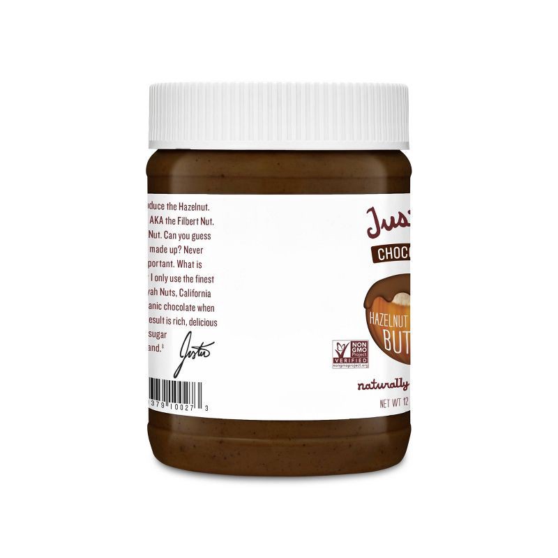 slide 4 of 6, Justin's Chocolate Hazelnut Butter Blend - 12oz, 12 oz