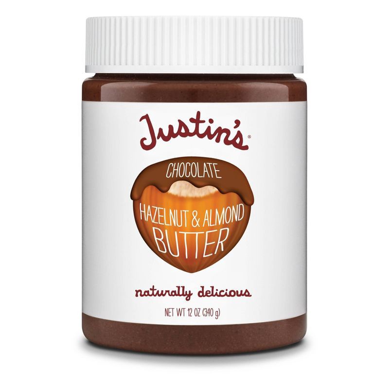 slide 1 of 6, Justin's Chocolate Hazelnut Butter Blend - 12oz, 12 oz