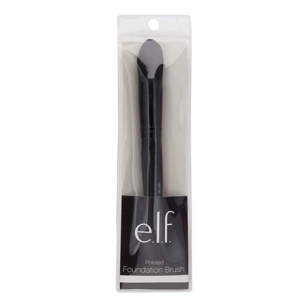 slide 3 of 3, e.l.f. Pointed Foundation Brush, 1 ct