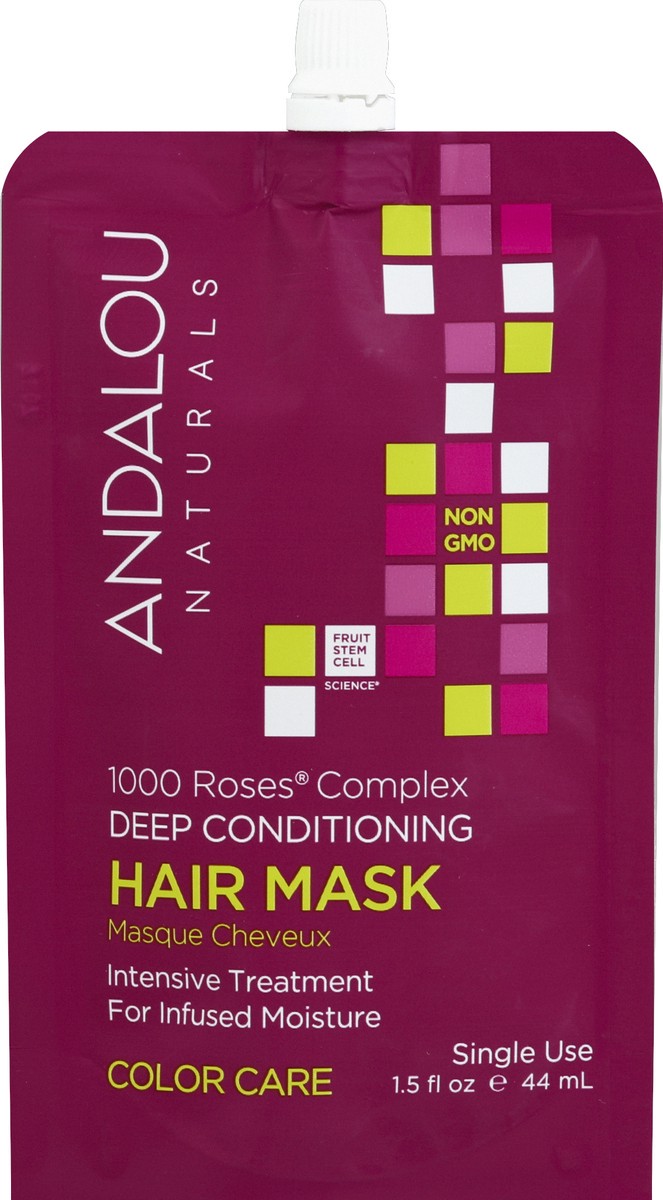 slide 2 of 2, Andalou Naturals Hair Mask 1.5 oz, 1.5 oz