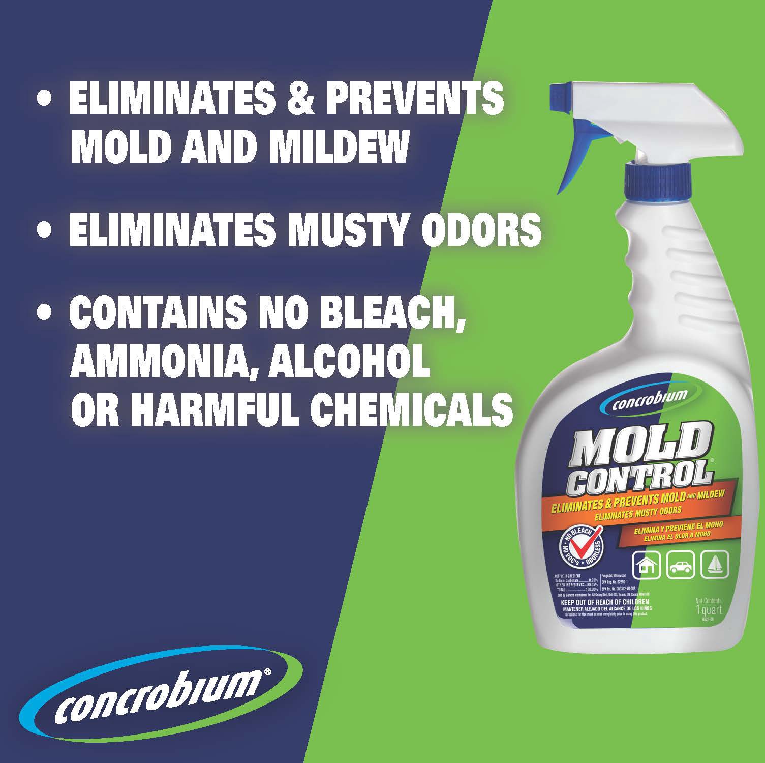 slide 4 of 6, Concrobium 32-fl oz Liquid Mold Remover, 1 ct
