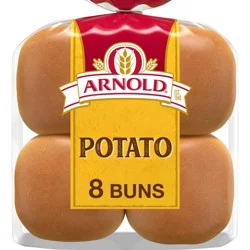 Arnold Potato Hamburger Buns - 16oz/8ct