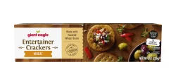 Giant Eagle Entertainer Crackers, Wheat
