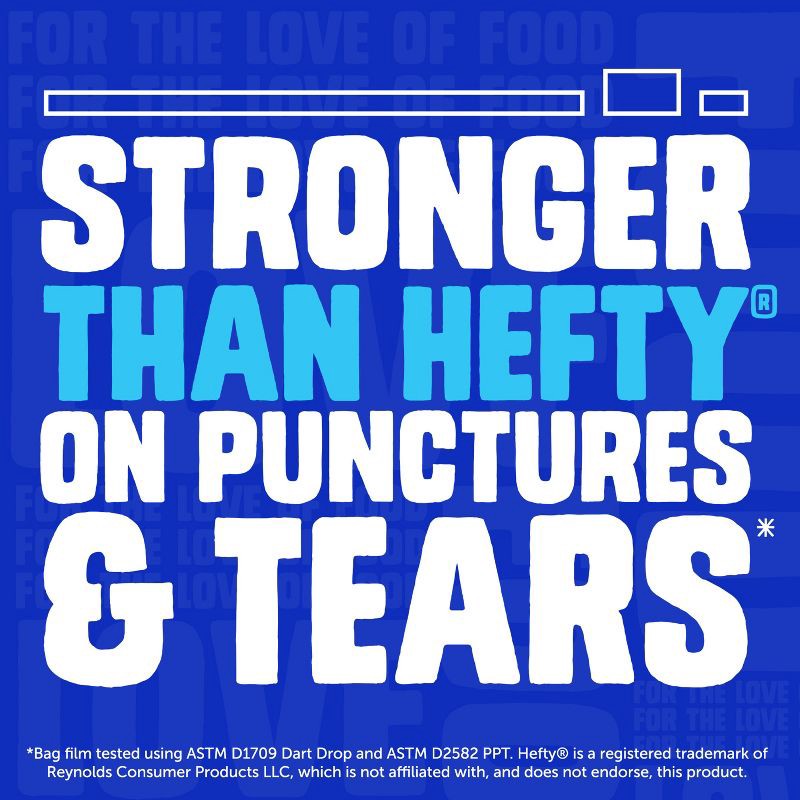 slide 7 of 12, Ziploc Slider Gallon Freezer Bags with Power Shield Technology - 28ct, 28 ct