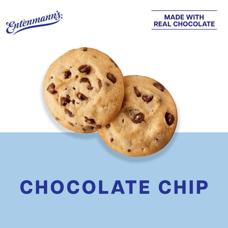 slide 3 of 9, Entenmann's Chocolate Chip Cookie Little Bites - 6.88oz, 6.88 oz