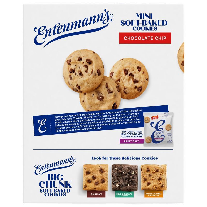 slide 5 of 9, Entenmann's Chocolate Chip Cookie Little Bites - 6.88oz, 6.88 oz