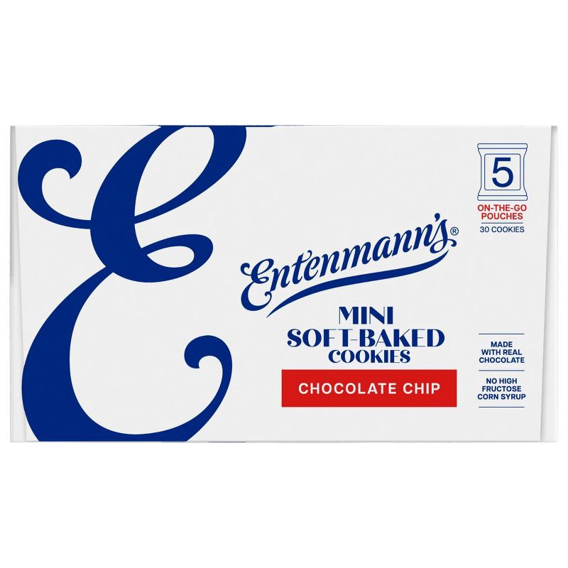 slide 6 of 9, Entenmann's Chocolate Chip Cookie Little Bites - 6.88oz, 6.88 oz