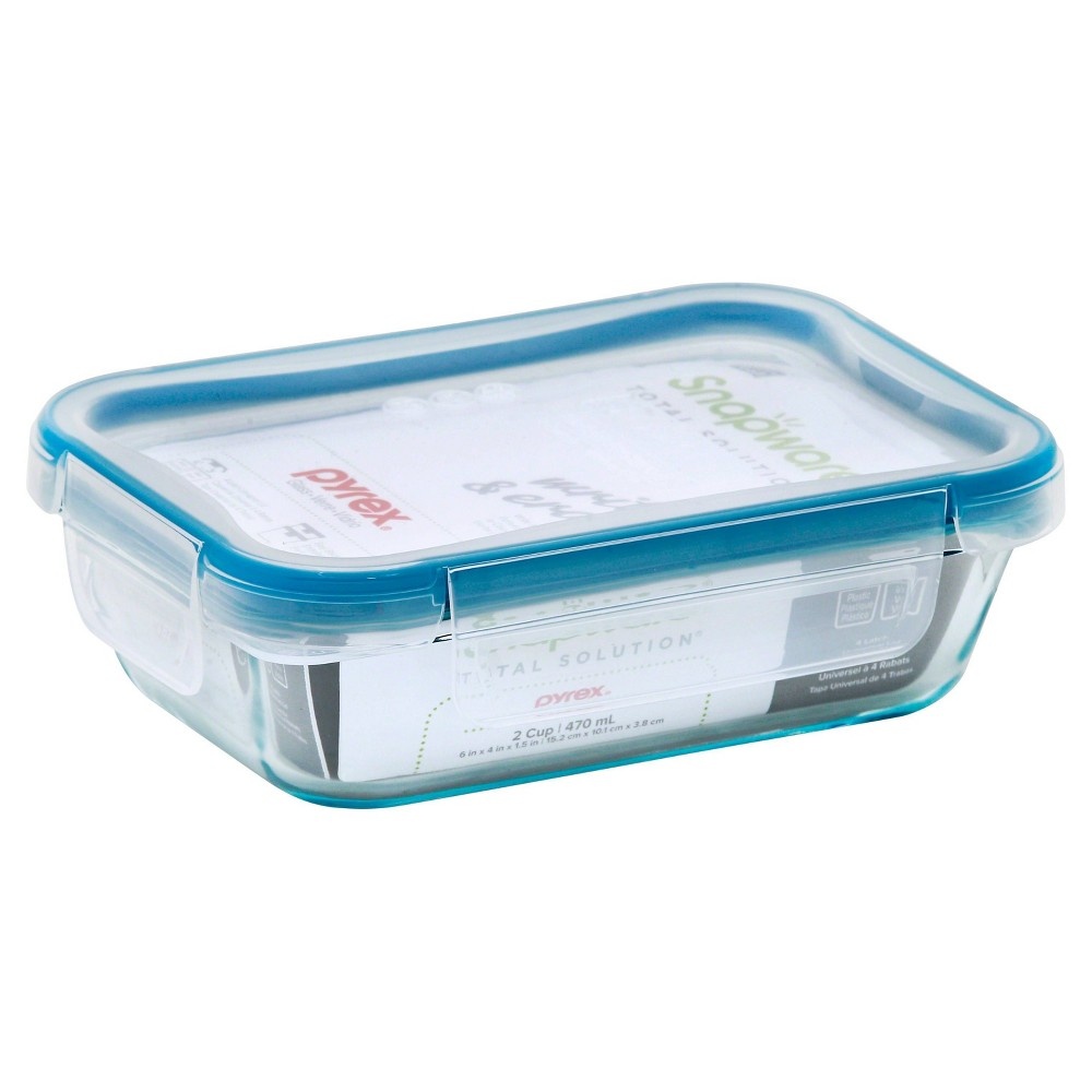 Snapware 1-cup Total Solution Square Food Storage Container, Glass (pack Of  3) : Target