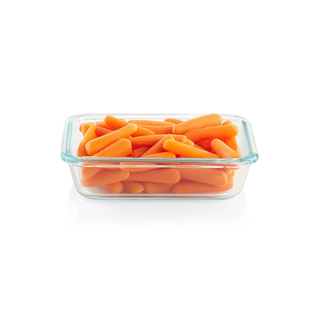Snapware 1-cup Total Solution Square Food Storage Container, Glass (pack Of  3) : Target