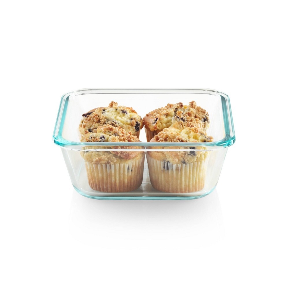 slide 4 of 5, Snapware Medium Square Container - 4 Cup, 1 ct