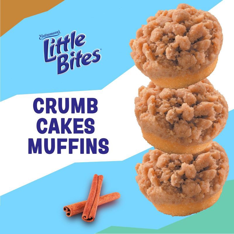 slide 3 of 10, Entenmann's Little Bites Crumb Cake Muffins - 8.75oz/5ct, 8.75 oz, 5 ct