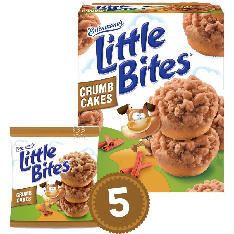 slide 1 of 10, Entenmann's Little Bites Crumb Cake Muffins - 8.75oz, 8.75 oz