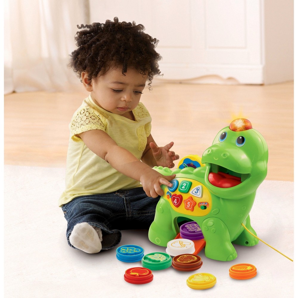 slide 3 of 6, VTech Chomp and Count Dino, 1 ct