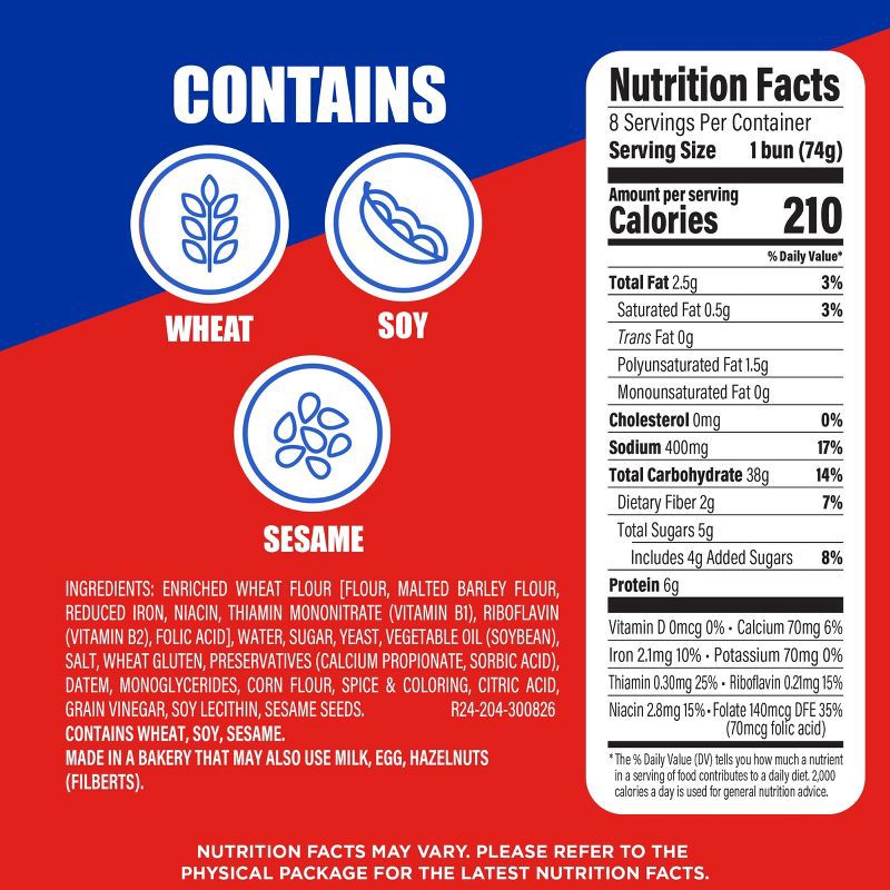 slide 2 of 11, Ball Park Tailgater Gourmet Buns - 8ct/21oz, 8 ct; 21 oz