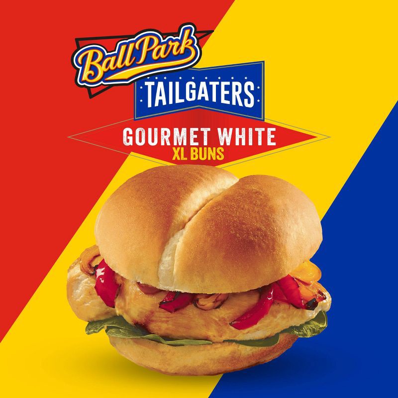 slide 4 of 14, Ball Park Tailgater Gourmet Buns - 8ct/21oz, 8 ct; 21 oz
