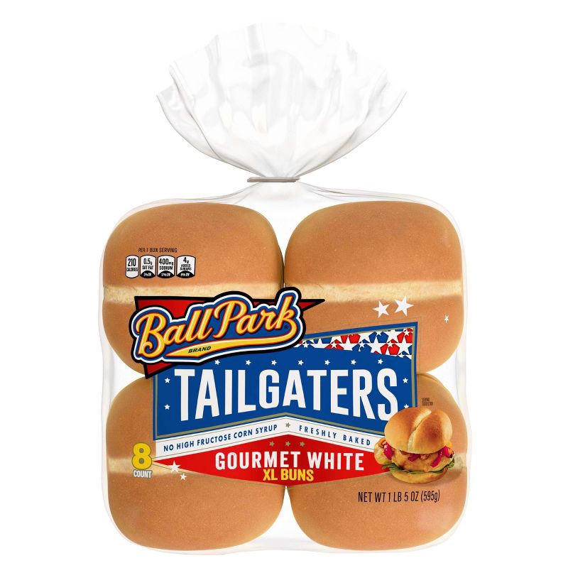 slide 8 of 14, Ball Park Tailgater Gourmet Buns - 8ct/21oz, 8 ct; 21 oz