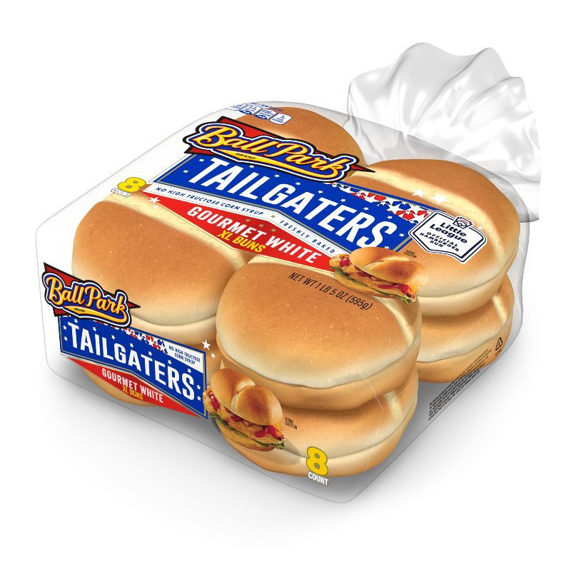 slide 11 of 14, Ball Park Tailgater Gourmet Buns - 8ct/21oz, 8 ct; 21 oz